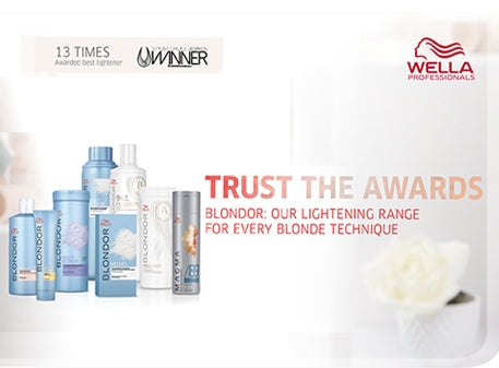 Achieve all BLONDE Techniques with the WELLA Professional Range