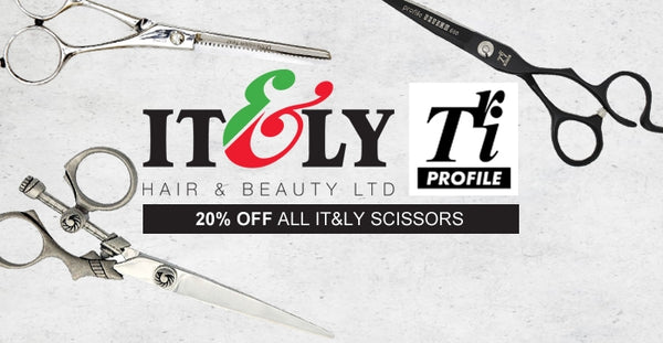 Get to know the IT&LY scissor range + 20% OFF!