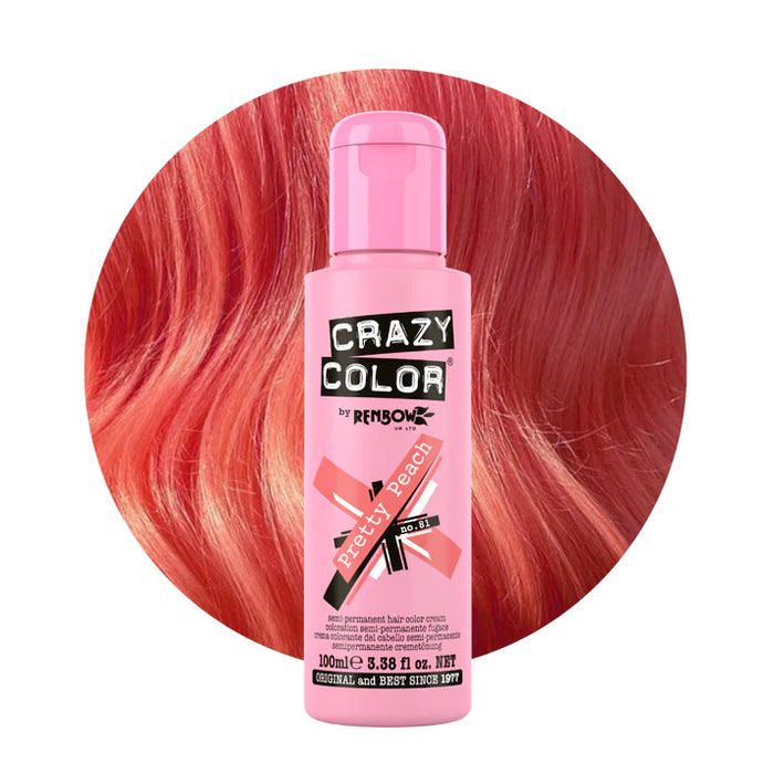 Pretty Peach Crazy Color 100ml