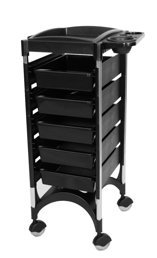 Pietranera Service Trolley - Black