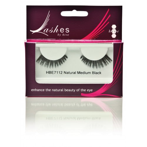Hive of Beauty Strip Lashes HBE7112 Black Salon Supplies
