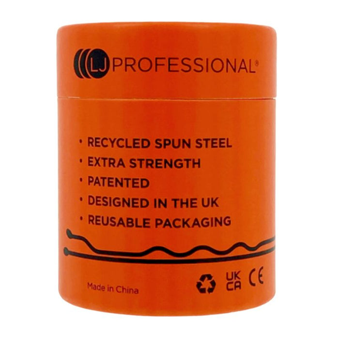 LJ Professional 2" Waved Kirbigrip Brown (500pcs)