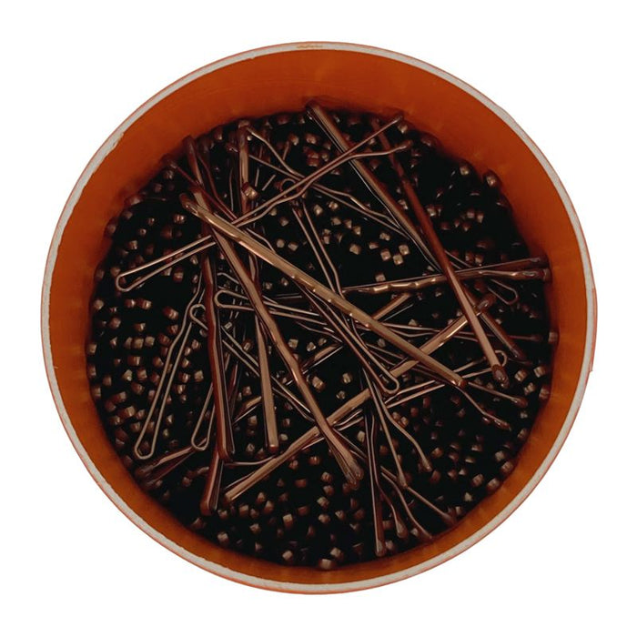 LJ Professional 2" Waved Kirbigrip Brown (500pcs)