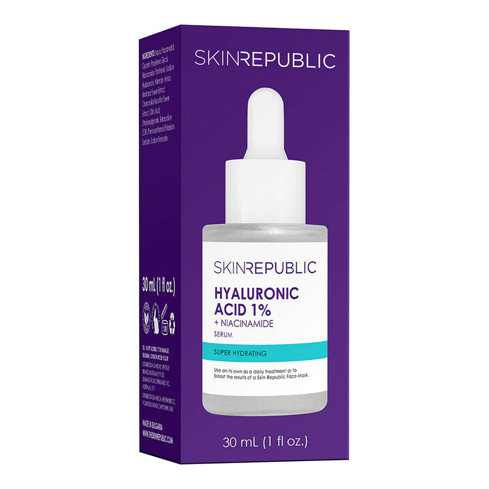 Skin Republic Hyaluronic Acid 1% + Niacinamide Serum 30ml