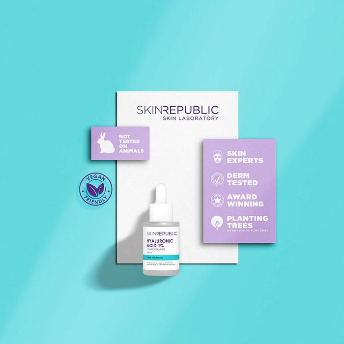 Skin Republic Hyaluronic Acid 1% + Niacinamide Serum 30ml