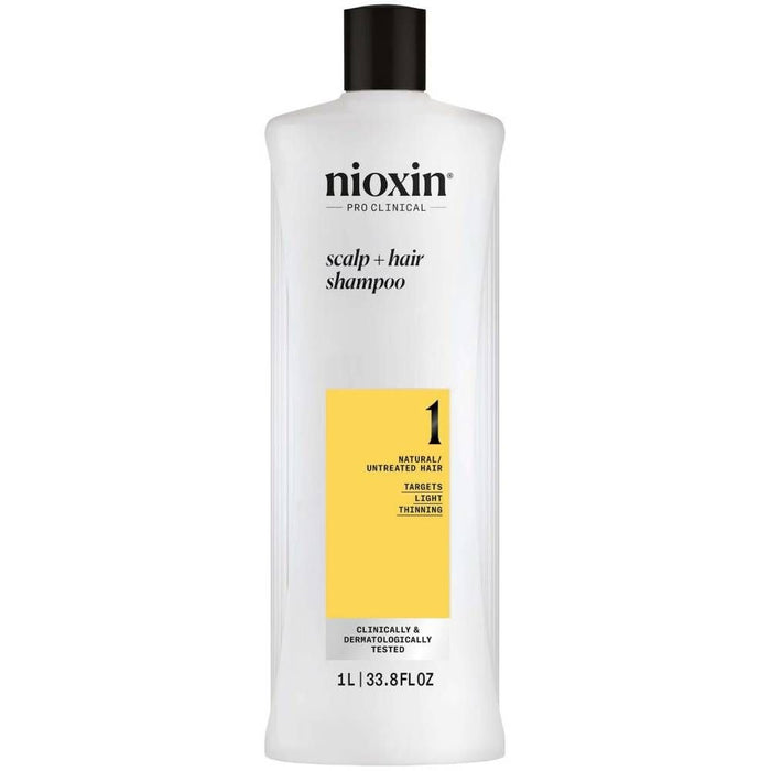 Nioxin System 1 Scalp + Hair Shampoo 1000ml