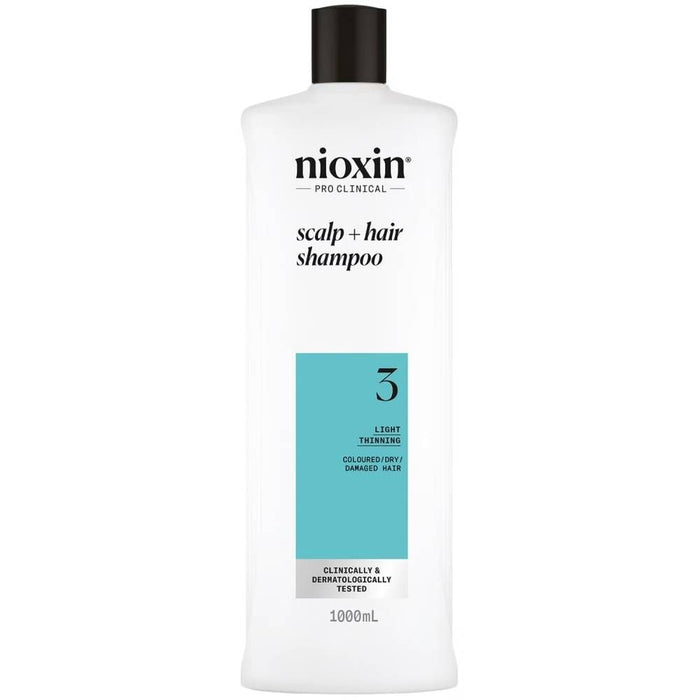 Nioxin System 3 Scalp + Hair Shampoo 1000ml