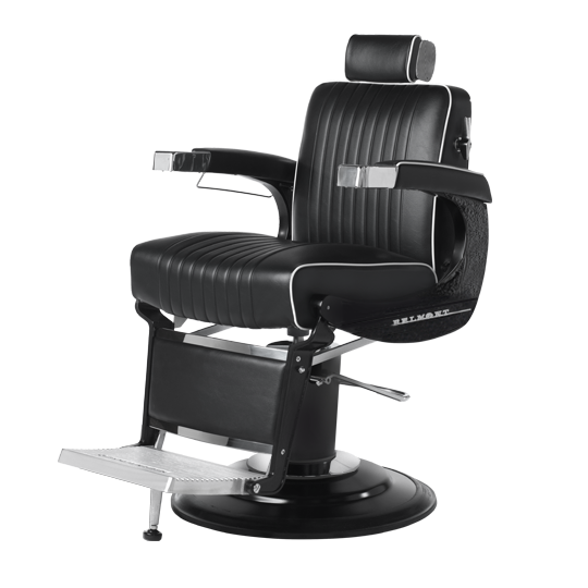 Takara Belmont Apollo 2 Elite Barbers Chair Gloss Black - 7 Day Quick Ship