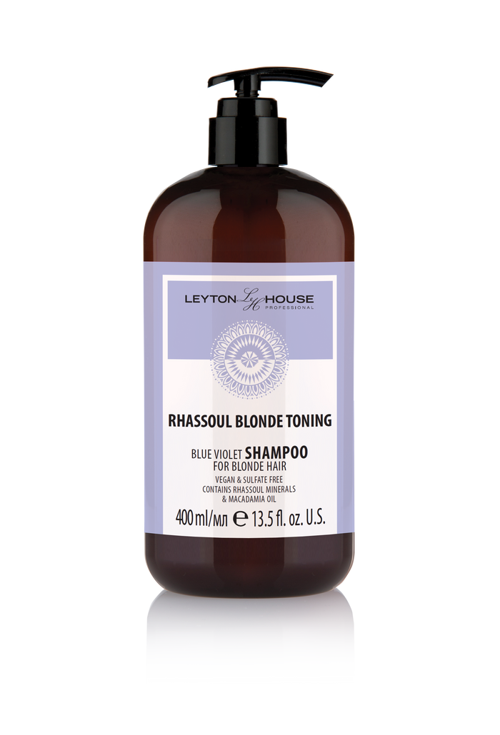 Leyton House Rhassoul Blonde Toning Shampoo 400ml