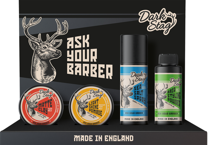 Dark Stag Barber Display Stand