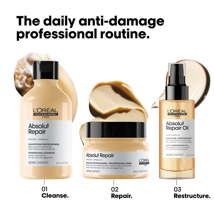 L'Oréal Serie Expert Absolut Repair Gold Shampoo 300ml