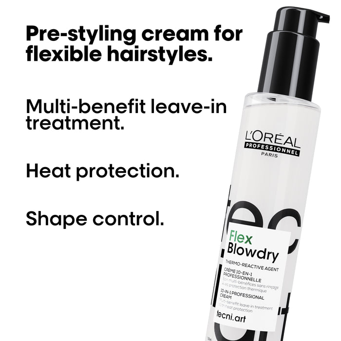 L'Oréal Professionnel Tecni Art Flex Blow Dry 10-in1 Cream 150ml
