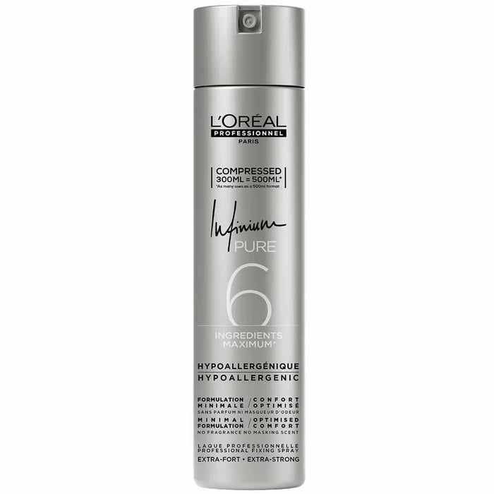 L'Oréal Professionnel Infinium Pure Extra Strong Hairspray Compressed 300ml