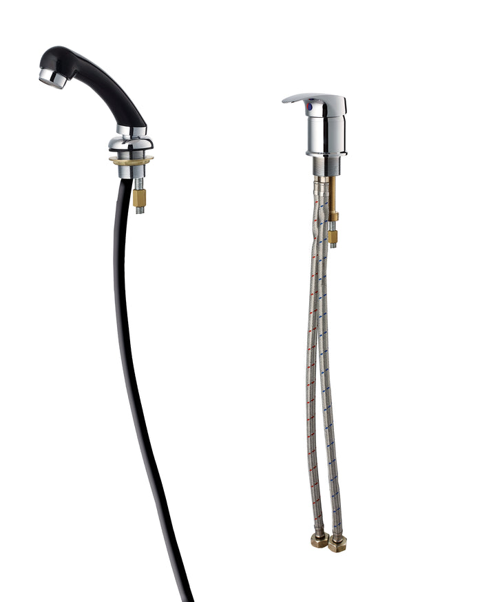 Salon Fit Mixer Tap Complete - Chrome- 7 Day Quick Ship