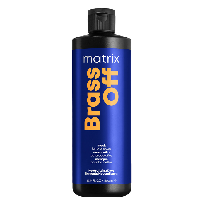 Matrix Total Results Brass Off Blue Mask 500ml