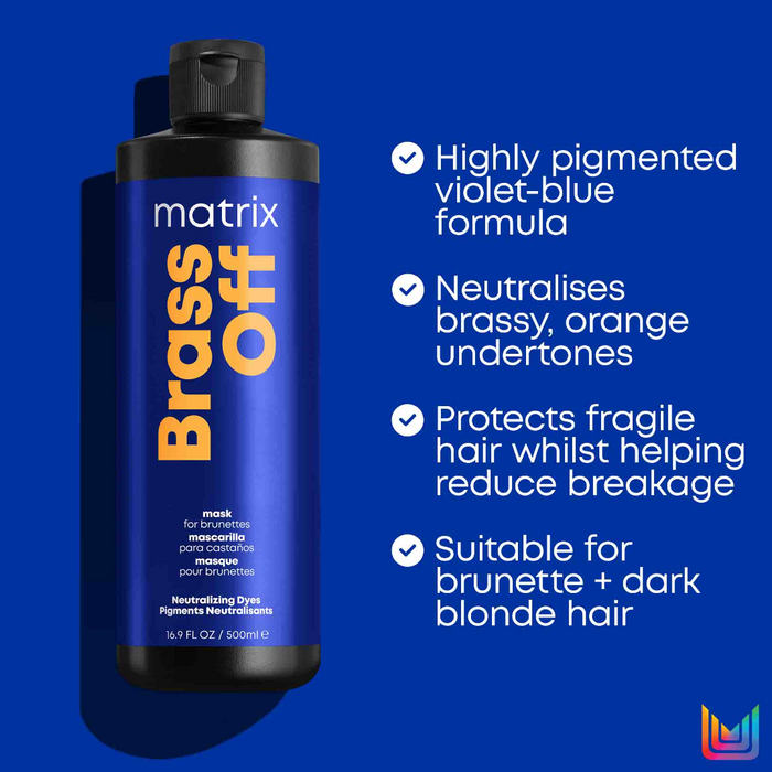Matrix Brass Off Blue Mask 500ml
