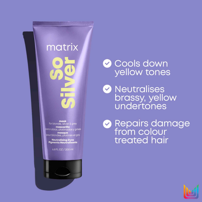 Matrix So Silver Purple Mask 200ml