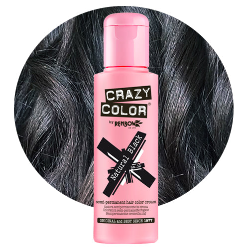 Crazy Color Natural Black 032 100ml