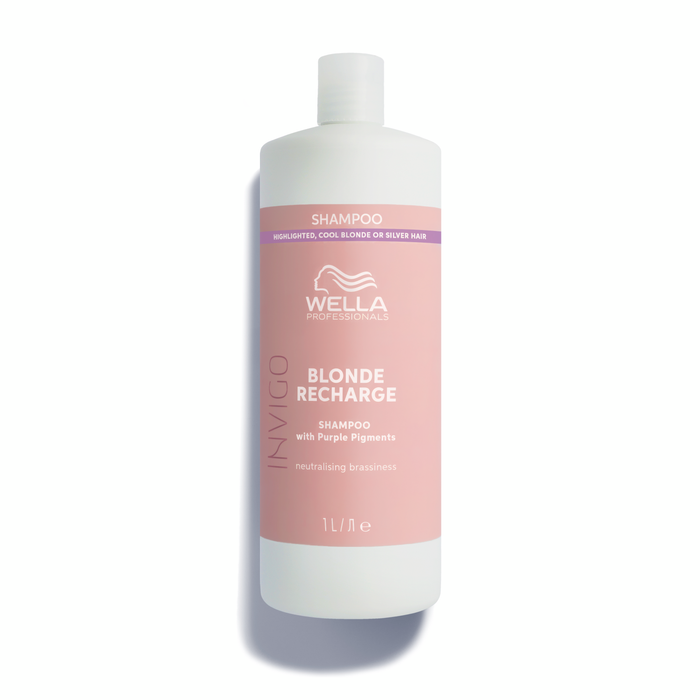 Wella Invigo Blonde Recharge Cool Blonde Shampoo Litre