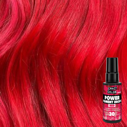 Crazy Color Red Power Pigment Drops 30ml