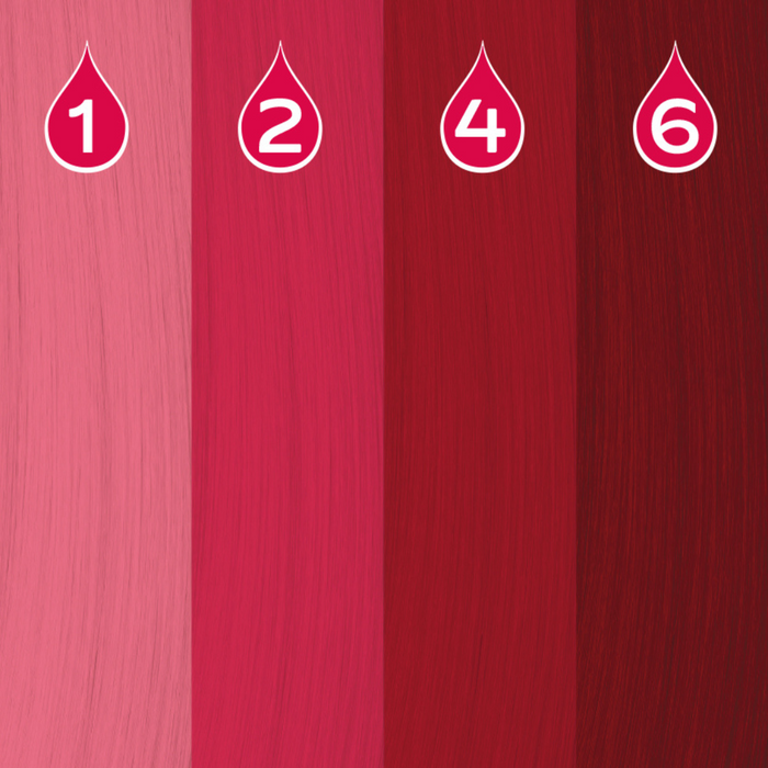 Crazy Color Red Power Pigment Drops 30ml