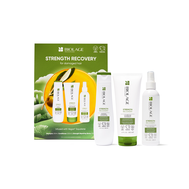 Biolage Strength Recovery Gift Pack Classic Packaging