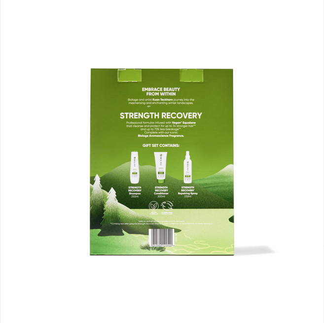 Biolage Strength Recovery Gift Pack Classic Packaging