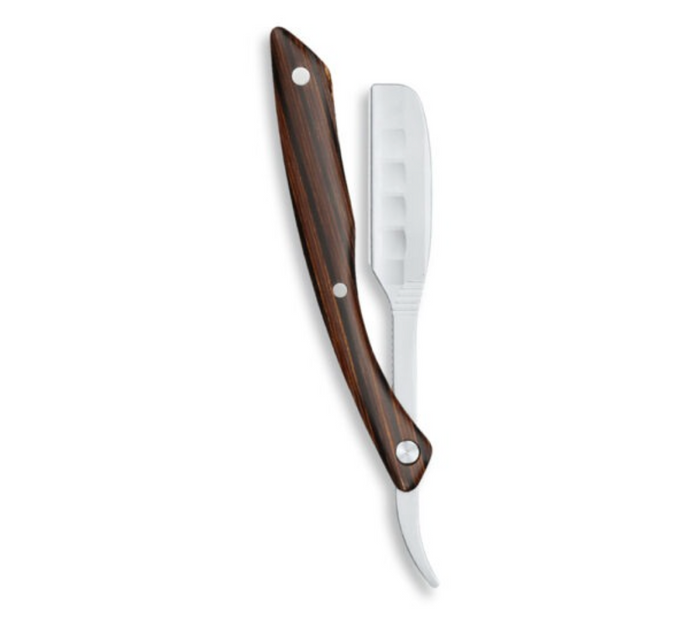 Kasho Kai Captain Wood Handle Folding Razor