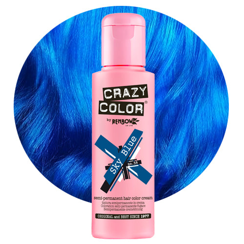 Sky Blue Crazy Color – Salon Supplies
