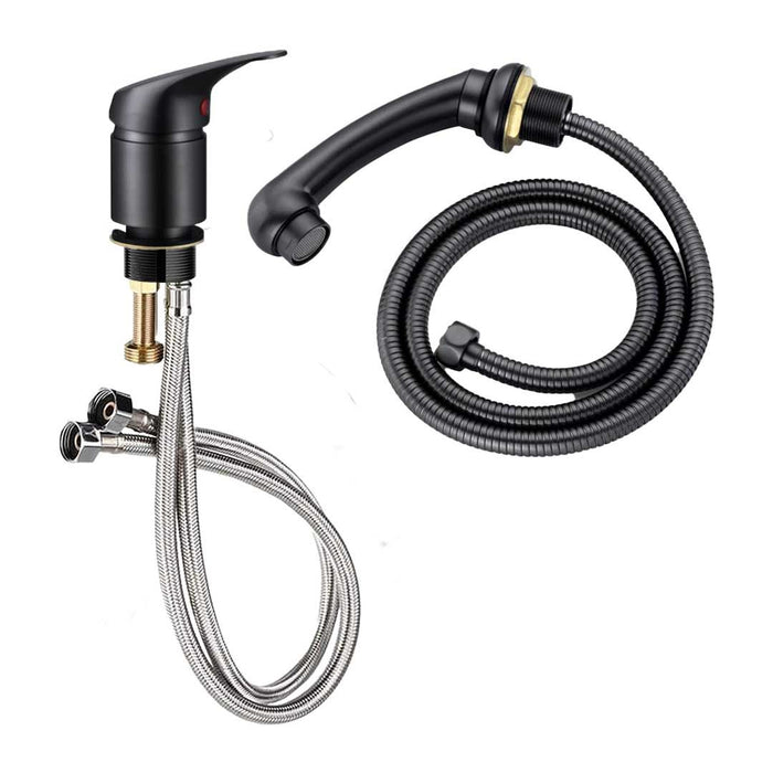 Salon Fit Mixer Tap Complete - Black- 7 Day Quick Ship
