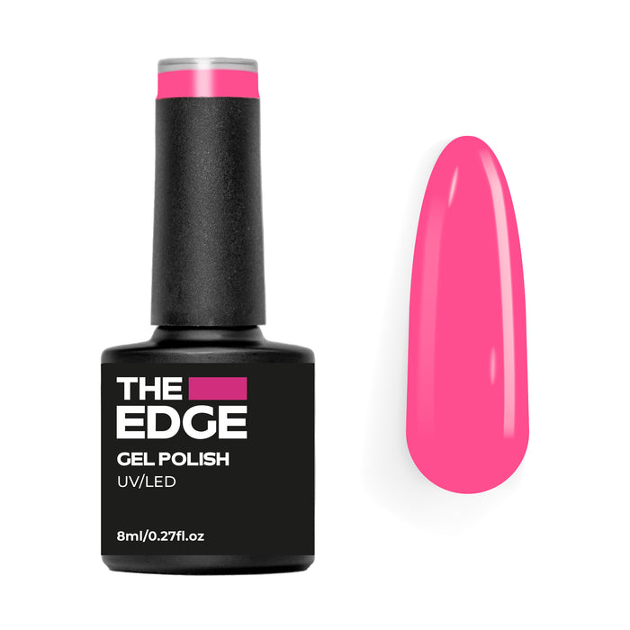 The Edge Gel Polish 8ml - The Neon Pink