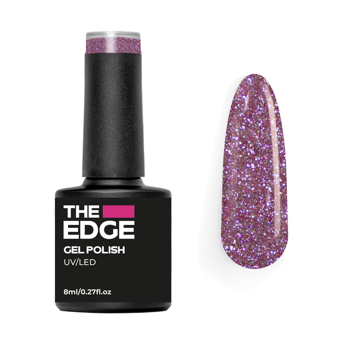 The Edge Gel Polish 8ml - The Reflective Pink