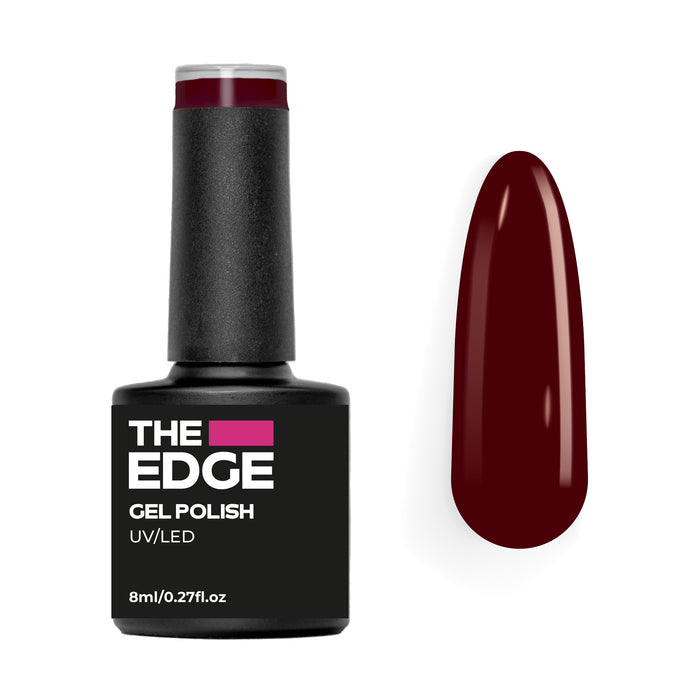 The Edge Gel Polish 8ml - The Maroon