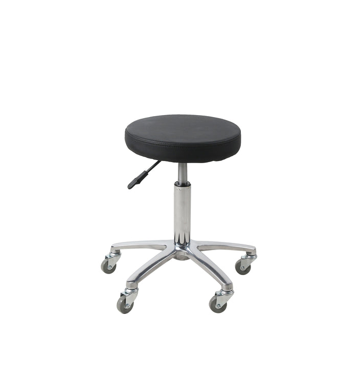 Salon Fit Trinity Stool - Black - 7 Day Quick Ship