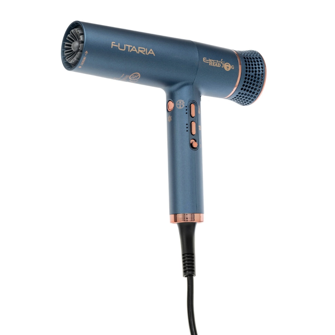 Hair top dryer blue
