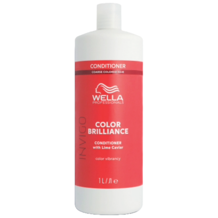 Wella Invigo Color Brilliance Conditioner Coarse and Fine Hair Litre