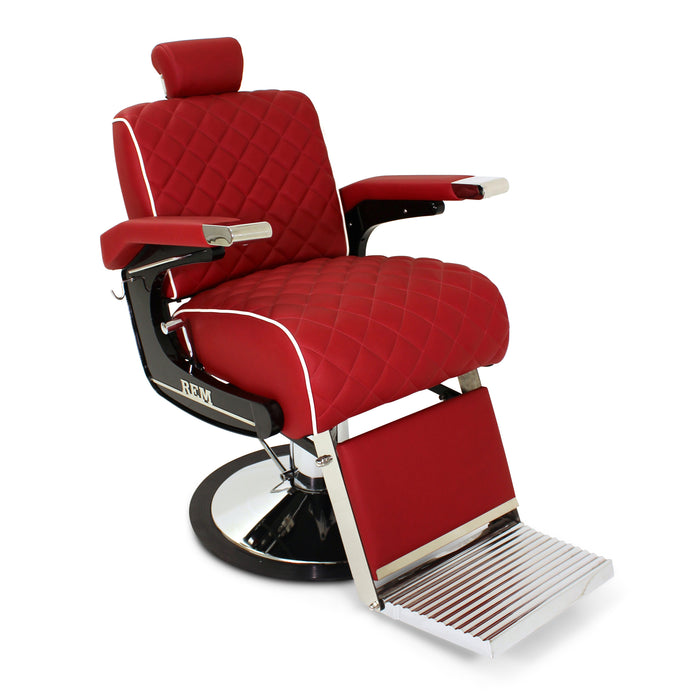 REM Voyager GT Barber Chair - Diamond Stitched