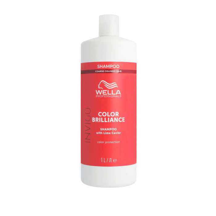 Wella Invigo Color Brilliance Shampoo Coarse and Fine Hair Litre