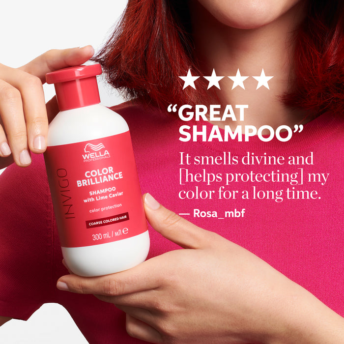 Wella Invigo Color Brilliance Shampoo Coarse and Fine Hair Litre
