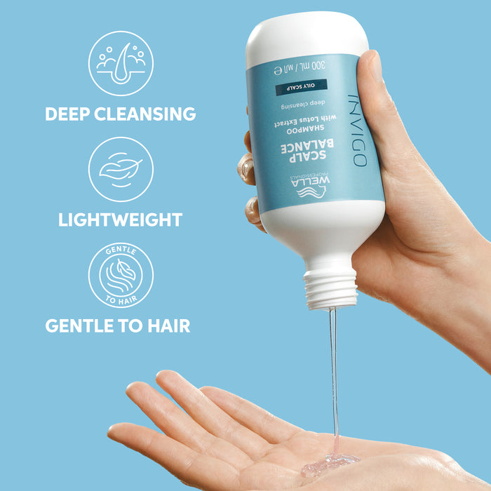 Wella Invigo Scalp Balance Oily Scalp Purifying Shampoo Litre
