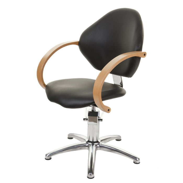 Crewe Orlando Como Styling Chair Black - 7 Day Quick Ship