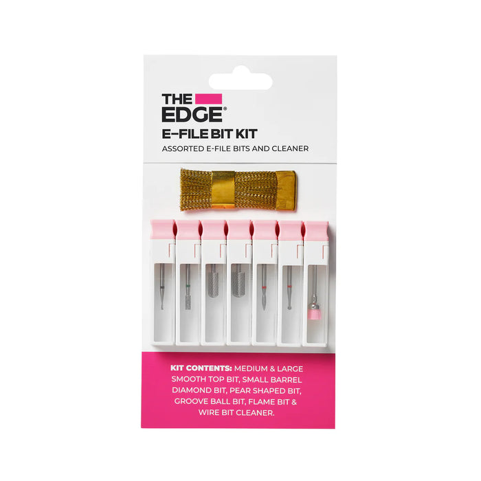 The Edge E-File Drill Bit 8 Piece Kit