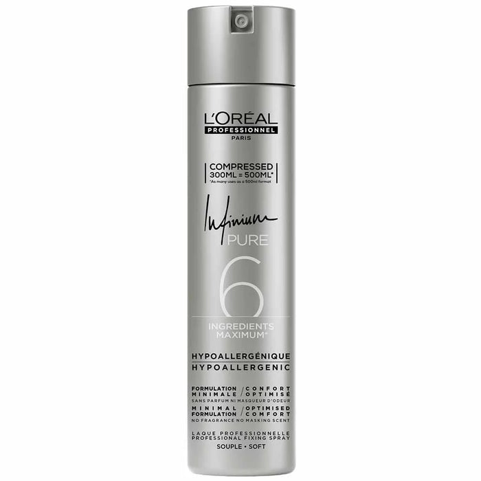 L'Oréal Professionnel Infinium Pure Soft Hair Spray Compressed 300ml