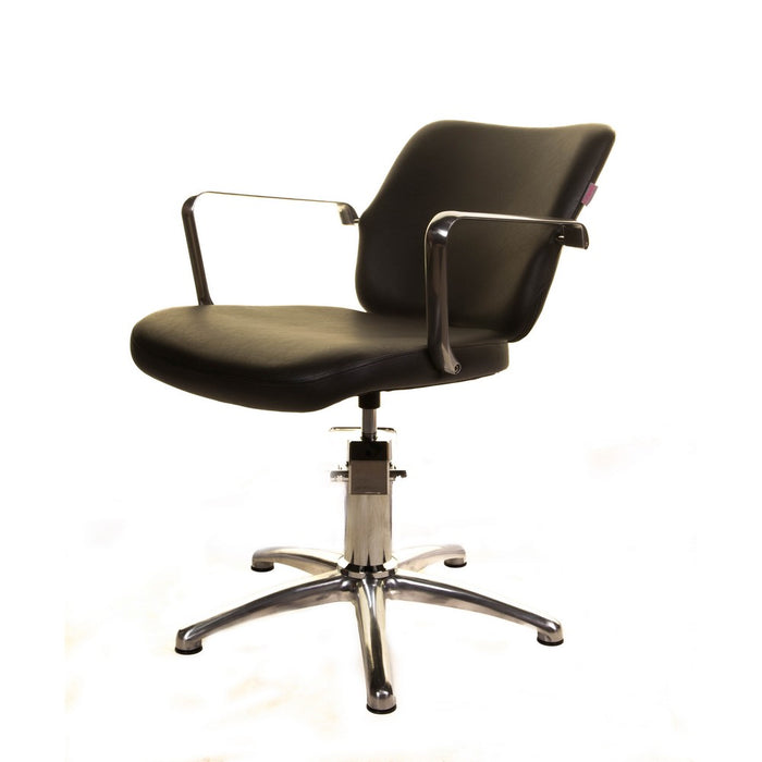 Crewe Orlando Martinique Hydraulic Back Wash Chair Black - 7 Day Quick Ship
