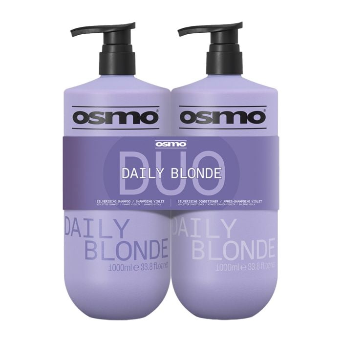 Osmo Daily Blonde Silverising Shampoo & Conditioner Duo 1L