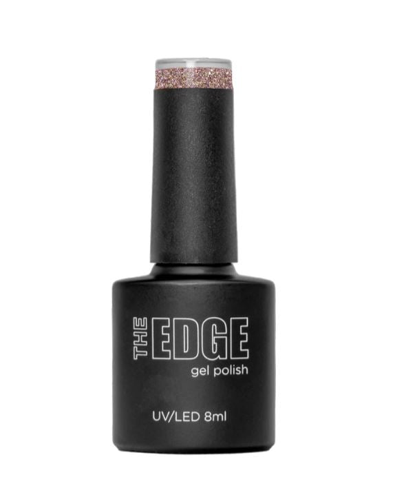The Edge Gel Polish 8ml - The Rose Glitter