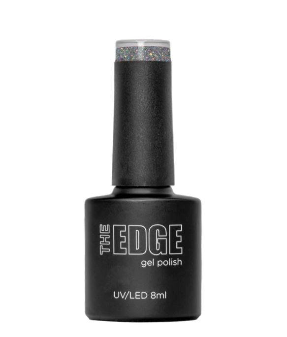 The Edge Gel Polish 8ml - The Silver Glitter