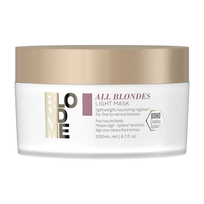 Schwarzkopf Blond Me All Blondes Light Mask 200ml - Old Packaging