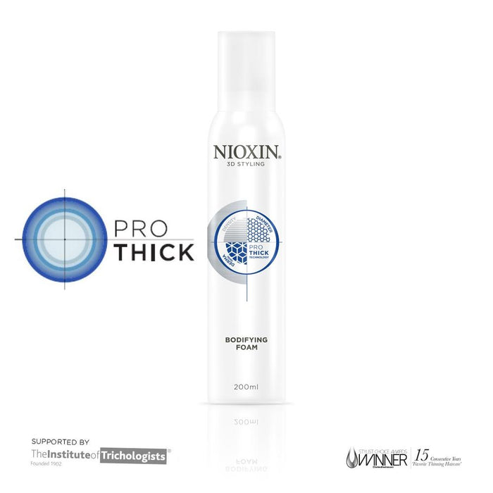 Nioxin 3D Styling PROTHICK Bodifying Foam 200ml