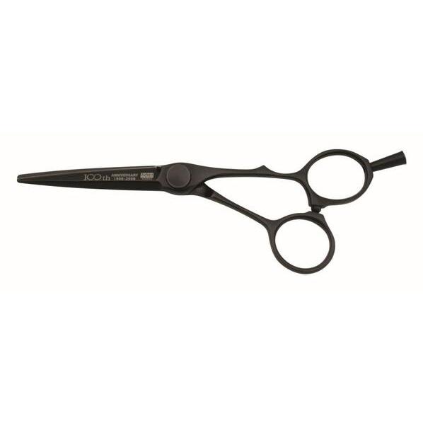 Kasho KSI Silver Black Line Offset Scissor